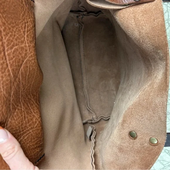 Portland Leather Goods Almost Perfect Medium Leather Tote Bag Nutmeg - Picture 4 of 6